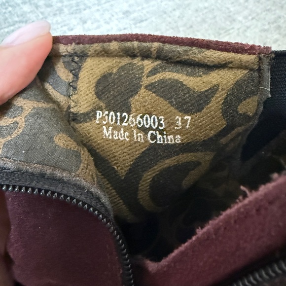 FLY London Women's Ankle Boot Wedge wine 37 - Picture 12 of 12